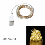 Christmas Gift 2m/3m/5m/10m Copper Wire Battery Box Garland LED Wedding Christmas Decoration for Home Decor New Year 2022 Party Festoon Light