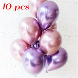 Back to school decoration  Cifeeo  20Pcs 12'' NEW Metallic Latex Balloon Thick Metal Alloy Balloons Birthday Party Wedding Decorations Baby Shower Wedding Balloon