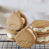 1Pc Cute Squirrel Pine Cone Chestnut Pattern Biscuit Mold Butter Pastry Cookie Stamp Mold  Household Kitchen Tools Accessories