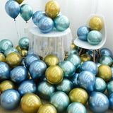 50pc 10inch 5inch Gold Silver Black Metal Latex Balloons Wedding Decorations Matte Helium Globos Birthday Party Decoration Adult