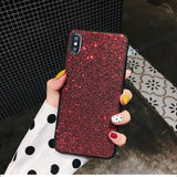 Back  To School Cifeeo Glitter Case For Iphone X 7 8 6 S 6S Plus SE 2023 Luxury Bling Sequins Diamond Phone Case For Iphone XR XS Max Girl Cover Fundas