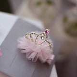 Christmas Gift Children's crown headdress Princess Korean girl hair clip baby hair ornament hair band crown birthday little girl hair clip