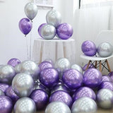 50pc 10inch 5inch Gold Silver Black Metal Latex Balloons Wedding Decorations Matte Helium Globos Birthday Party Decoration Adult