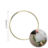 Christmas Decoration Metal Ring Artificial Flower Garland DIY Christmas Wreath Circle Girls Catching Dream Hoop Hanging Decor