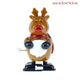 Christmas Gift Funny Wind Up Toy Santa Claus Elk Snowman Christmas Kindergarten Gift Merry Christmas Decor For Kids Xmas Gifts Favor