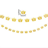 WEIGAO 1st Birthday Party Photo Garland Baby Shower First Birthday Girl Boy Party Monthly Picture 1-12 Months Photo Props 1 Year