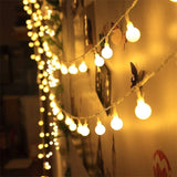 Christmas Gift Fairy String Lights Solar Light Outdoor 8 Modes 100LED Waterproof Globe Starry Strings for Christmas Bedroom Garden Yard Wedding