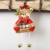 Christmas Gift New Year 2023 Cute Christmas Dolls Santa Claus Snowman Elk Noel Christmas Tree Decoration for home Xmas Navidad 2023 Kids Gift