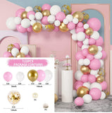 Rose Gold Balloon Arch Garland Kit Wedding Birthday Baloon Birthday Party Decor Kids Baby Shower Latex Confetti Ballon
