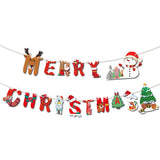 Christmas Gift Wooden Christmas Door Hanging Oranments Wall Xmas Dec Merry Christmas Decor For Home 2021 Happy New Year Naviidad Door Pendants