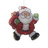 Christmas Gift Santa Claus Led Suction Cup Window Hanging Lights Christmas Decorative Atmosphere Scene Decor Festive Decorative Lights Xmas