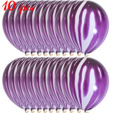 Back to school decoration  Cifeeo  20Pcs 12'' NEW Metallic Latex Balloon Thick Metal Alloy Balloons Birthday Party Wedding Decorations Baby Shower Wedding Balloon