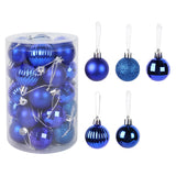 34pcs/lot Colorful Christmas Balls Xmas Tree Ornaments Christmas Tree Balls Kerst Navidad Natal Decorations New Year 2021 Gift