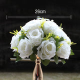 Christmas Gift Artificial Peony Rose Hydrangea Row Wedding Background Fake Flower Wall Decoration DIY Combination Wedding Arch Arrangement