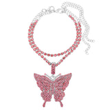 New Bling Dragon Crystal Tennis Chain Anklet for Women Fashion Gold Silver Color Rhinestone Anklet Foot Chain Jewelry Wholesale