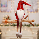 PATIMATE Christmas Decoration Forest Long Legged Elf Doll Merry Christmas Decorations For Home  Navidad Gifts New Year