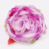 10pcs High Simulation Core Peony Flower Head Silk Flower DIY Wedding Flower Wall Background Decoration Silk Rose
