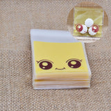 100Pcs Christmas Cookie Candy Package Gifts Bag DIY Self Adhesive OPP Bags For Xmas Home Party Packing Decoration Baking Supply
