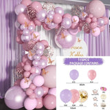 Rose Gold Balloon Arch Garland Kit Wedding Birthday Baloon Birthday Party Decor Kids Baby Shower Latex Confetti Ballon