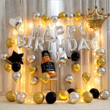Happy Birthday Balloons for kids Baby Shower Girl Boy 1st 2nd 3th Unicorn Birthday Party Decoration Latex Foil Balloon Number