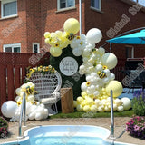Christmas Gift 167Pcs Macaron Balloons Babi Baby Shower Wedding Table Birthday Decoration Party  Globos Arch Home Supplies