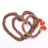 Christmas Decorations Diy Grapevine Wreath Garland Vine Branch Farmhouse Decor for Crafts Wedding paty Door Window Hanging Decor