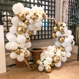 104pcs White Giant Macaron Balloon Garland Arch Kit Wedding Ballons Bride Wedding Birthday Party Background Photography  Decor