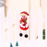 Christmas Gift New Year 2023 Cute Christmas Dolls Santa Claus Snowman Elk Noel Christmas Tree Decoration for home Xmas Navidad 2023 Kids Gift