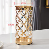 Nordic Metal Vase for Flowers Plant Stand Terrarium Modern Home Decor Living Room Decoration Desk Decoration Wedding Centerpiece