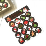 10PCS Snowflake Christmas Tree Gift Bags Merry Christmas Baking Packaging Bag Candy Boxes Xmas Decorations for Home Navidad