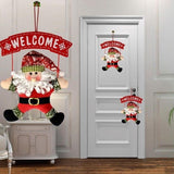 Christmas Gift Merry Christmas Decorations For Home 2023 Ornaments Garland New Year Noel Porch Sign Xmas Door Decor Hanging Cloth Navidad Gifts