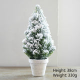 Christmas Gift Christmas Tree DIY Decorations For Home Mall Hotel Artificial Snowflake Cedar Pine Cone Trees Party Wood Xmas Hanging Ornaments