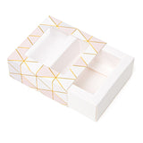 5pcs/Lot Handmade Soap Packaging With Clear Transparent Window Mini Paper Box Storage Favor Baby Shower Gift Decoration