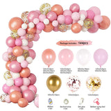 Rose Gold Balloon Arch Garland Kit Wedding Birthday Baloon Birthday Party Decor Kids Baby Shower Latex Confetti Ballon