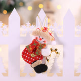 Christmas Gift Supplier 2021 Christmas Decorations for Home Pendants Navidad Christmas Tree Ornaments Hanging Doll Craft Decor Kids Gift