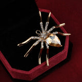 ZOSHI Fashion Jewelry Gold color Brooch Pins Austria Crystals Imitation Pearl Flower Brooch Wedding Accessories Vintage