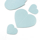 1PC 2.1M Heart Shape Hanging Paper Garland Floral String For DIY Home Decoration Party Supplies Wedding Paper Garland Banner