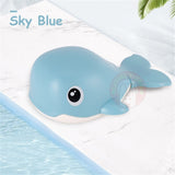 Bath Toys Baby Water Chain Clockwork Cute Cartoon Animal Tortoise Infant Swim Penguin Fish Wound-Up Kids Beach Water Bath Toy