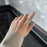 New Creative Leaf Branch Shape Open Ring For Woman Fashion Korean Finger Jewelry Luxury Wedding Party Girl's Unusual Rings