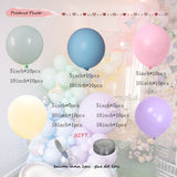 Cifeeo 1Set  Balloon  Decorations Balloon Garland Gold White Latex Balloon First Choice for Choose Yourself  Available Frozen