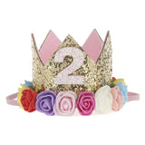 Baby Shower 1 Year Birthday Party Decoration Kid Princess Crown 1st Birthday Party First Birthday Boy Girl birthday party Decor