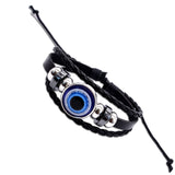 Back To School  1PC Blue Glass 30mm Evil Eye Pendants Necklace For Women Men Turkey Evil Eyes Lucky Necklace Choker Jewelry Accessories