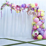 Christmas Gift 161pcs Love Pastel Balloons Macaron Purple Pink Yellow Balloon Garland Arch Kit Wedding Birthday Baby Shower Party Decorations