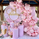 decoration Cifeeo  5 "10" 12 "18" 36 " Matte Pure Pink Balloon Baby Shower Round Art Shape Wedding Birthday Party Decoration Romantic Balloons