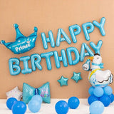 Happy Birthday Balloons for kids Baby Shower Girl Boy 1st 2nd 3th Unicorn Birthday Party Decoration Latex Foil Balloon Number