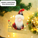 Christmas Gift Christmas Dolls Santa Claus Snowman Elk Toys Xmas Figurines Red Xmas Tree Ornament Christmas Decorations For Home  navidad 2021