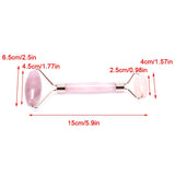 New 1PC Roller Massager for Face Lift Up Natural Jade Stone Message Roller Wrinkle Removal Skin Care Tool