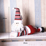 Christmas Decorations for Home Big Santa Claus Doll Children Xmas New Year Gift Christmas Tree Decor Wedding Party Supplies