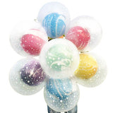 10Pcs/Pack 12 Inch Double Layer Print Balloons Wedding Ballon Happy Birthday Baby Shower Wedding Decoration Kids Party Supplies
