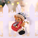 Christmas Gift Supplier 2021 Christmas Decorations for Home Pendants Navidad Christmas Tree Ornaments Hanging Doll Craft Decor Kids Gift